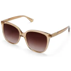 Isabel Bernard Sonnenbrille La Villette Raison - rechteckig beige/transparent Beige/Transparent Damen 