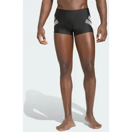 adidas Big Bars Badehose Boxer Black/White L