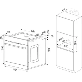 Amica EBX 947600 SM