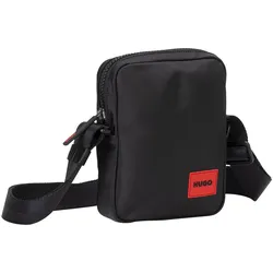 Umhängetasche HUGO "Umhängetasche Ethon 2.0N_NS zip", Damen, schwarz, Polyester, Taschen