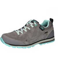 Wmn Hiking Wp Walking Shoe, Cemento-Acqua, 36 EU