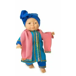 Babypuppe Berjuan (42 cm) – Farbenfrohes Spielvergnügen für junge Puppeneltern