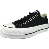 Converse Chuck Taylor All Star Platform Low Top black/black/white 38