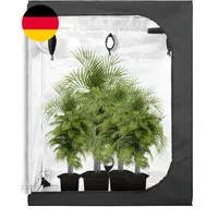 GA Growzelt C-Serie 120X60X150 Cm (4X2) Anzuchtzelt Zelt Reflektierendes Mylar-H