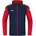 Kapuzenjacke blau/rot L