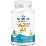 Nordic Naturals, Ultimate Omega 2X, 2150mg Omega-3, Zitrone, 60 Weichkaspeln