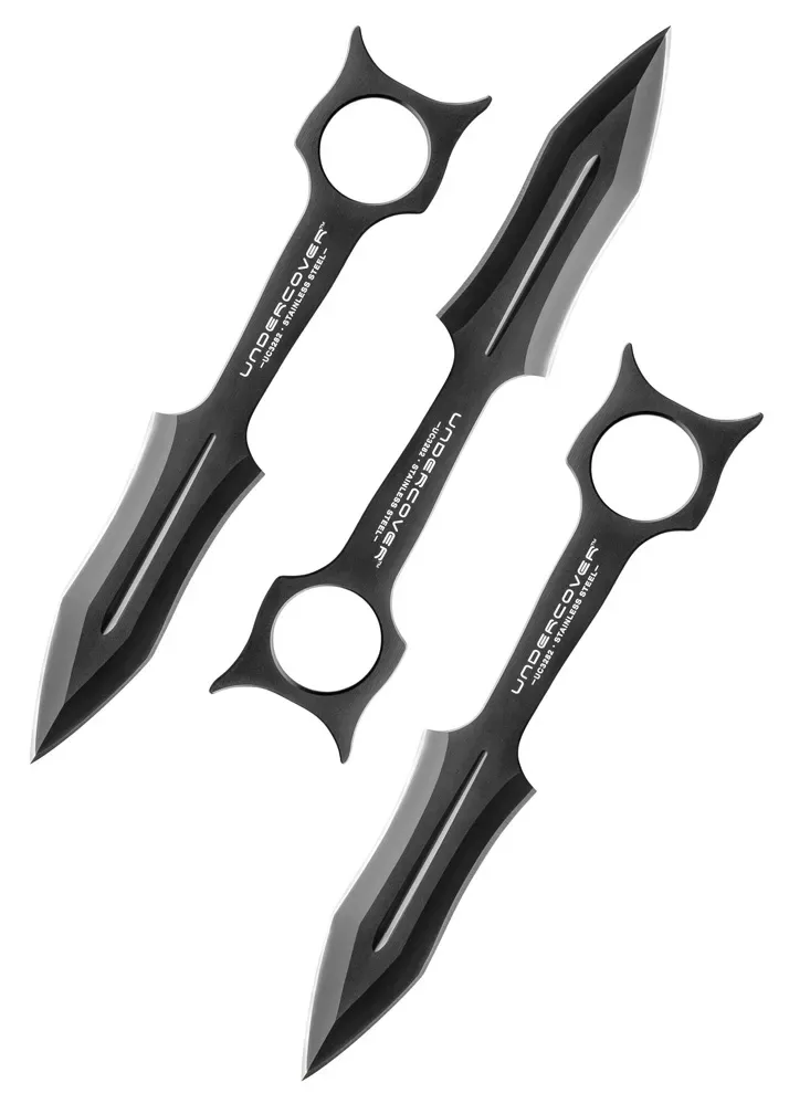 Undercover Kunai Wurfmesser 3er Set