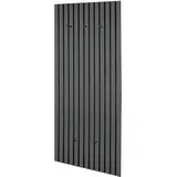 Sconto Garderobenpaneel Grace Eiche grau