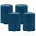 Kopschitz Kerzen Stumpenkerze 4 St. blau Ø 100 x 150 mm