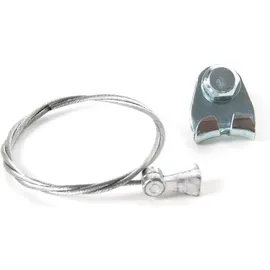 Point S Querzug für Canti-Bremse universal 380mm mit Kabelhalter - Silber