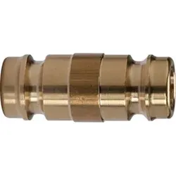 Riegler Verbindungsstück DN 9 - DN 9, Messing 2.0401