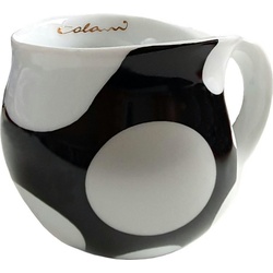 Colani Tasse Colani Tasse Kaffeebecher Spot Silber 260ml Porzellan, Porzellan, im Geschenkkarton bunt|weiß