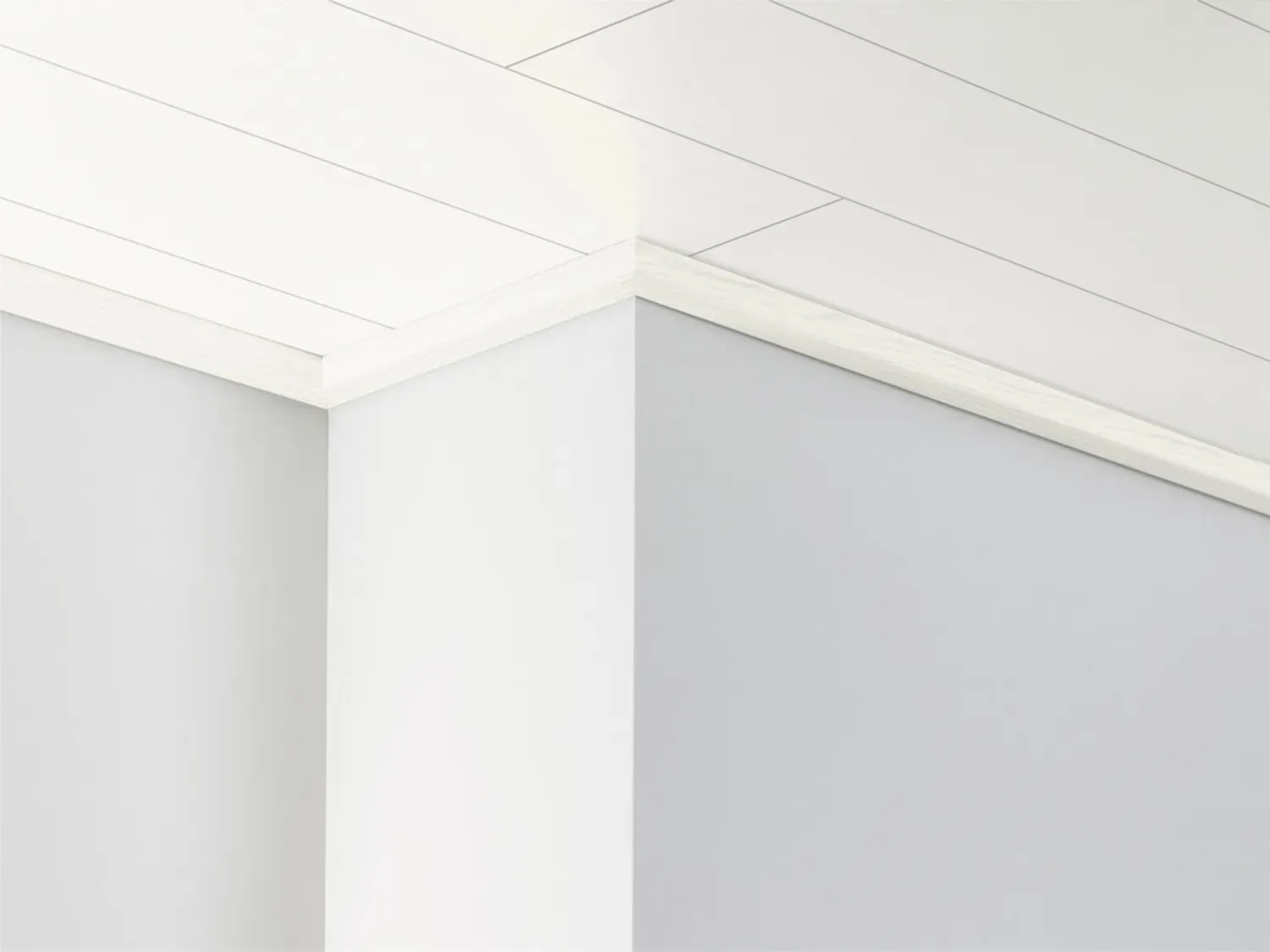 Parador DAL 1 Deckenleiste Esche Weiß 2200x40x20 mm