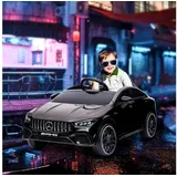 aiyaplay Mercedes-Benz AMG CLA 45 Kinder Elektroauto schwarz (12V)