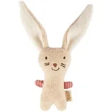 Sigikid 39986 - Greifling Rassel Hase, sigibaby, Baumwolle, 15 cm