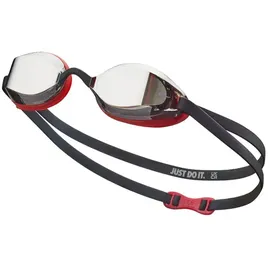 Nike Legacy Schwimmbrille Rot/Schwarz One Size