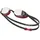 Nike Legacy Schwimmbrille Rot/Schwarz One Size