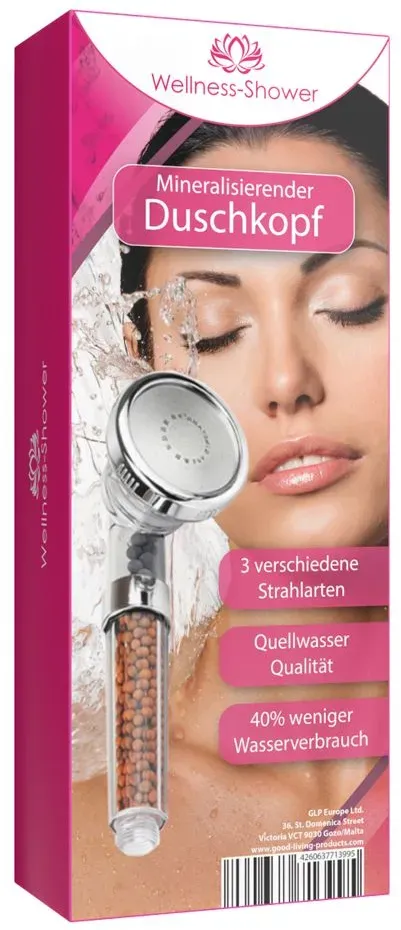 Wellness Shower Duschkopf + Nachfüllset 1 St