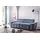exxpo - sofa fashion Big-Sofa weicher Bezugstoff 2-Sitzer Blau