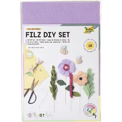 folia Bastelfilz-Set mehrfarbig