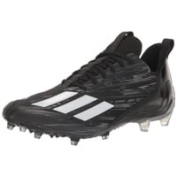 adidas Men's Adizero Football Shoe, Black/White/Black, 15 - 50 2/3 EU