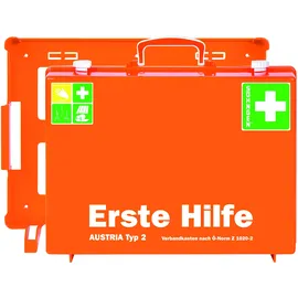 Söhngen Erste-Hilfe-Koffer Austria Typ 2 (Wundverbände; SIRIUS Rettungsdecke)