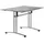 Sieger Klapptisch 120x80x73 cm Stahl/Polytec® Hellgrau