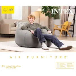 Intex 68579NP BEANLESS BAG Sessel (L x B x H) 114 x 114 x 71cm Grau