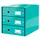 Leitz Schubladenbox Click & Store eisblau 6048-00-51, DIN A4 mit 3 Schubladen