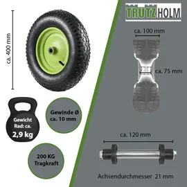 Trutzholm Schubkarrenrad 200 kg