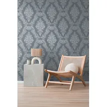 A.S. Création Pure Elegance Mustertapete 64 cm x 10 m 1 St grau