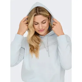 Only Kapuzensweatshirt "ONLNOLI L/S HEART HOOD SWT NOOS", Damen, Gr.