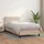 vidaXL Boxspringbett mit Matratze Cappuccino-Braun 90x190cm Kunstleder - Braun