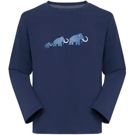 Mammut Core Logo Langarm-t-shirt - Marine - 128 cm