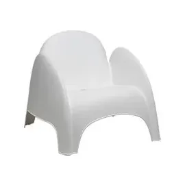 meet by paperflow Sessel Dumbo Polypropylen weiß 4 Stück