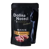 DOLINA NOTECI Premium Nassfutter für sterilisierte Katzen - Entengericht