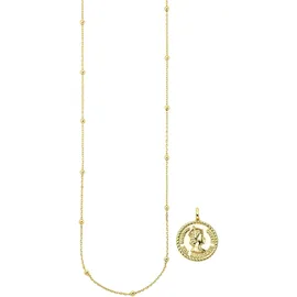 aniston jewelry & watches Kette mit Anhänger Schmuck Geschenk Silber 925 Halskette mit Münzanhänger Gold