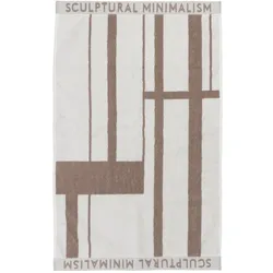 Kristina Dam Studio - Minimal Handtuch, 50 x 80 cm, beige / off-white