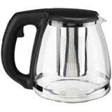 Gravidus Glas Teekanne mit Edelstahl Filter 1,2L