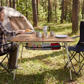 Tectake Campingtisch Bastian Braun