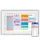 Xoro CPF 10 E1 – Smarter Familien-Planer Digitaler Kalender Aufgaben Essensplanung | 1280x800 Display 16GB Speicher Familien-Organizer