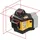 Stabila Kreuzlinienlaser LAX 600, selbstnivellierend, 3 x 360°, max. Reichweite: 30 m, Gelb