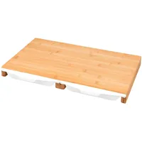 bremermann Schneidebrett-Set Holz 1-tlg. 49,5 x 28,5 cm Braun
