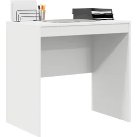 vidaXL Schreibtisch Weiß