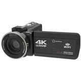 Renkforce RF-5798910 4K Camcorder 7.6cm 3 Zoll 13 Megapixel Schwarz