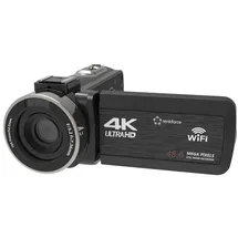 Renkforce RF-5798910 4K Camcorder 7.6cm 3 Zoll 13 Megapixel Schwarz