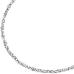 Smart Jewel Kette Fantasie, gedreht, Silber 925 Ketten   Silber Damen 