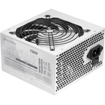 Mars Gaming MPIII750, PC ATX 750W 5 Jahre Garantie, 85% Wirkungsgrad, Digital APFC System, 120mm AI-RPM FDB Lüfter, DC-DC und SMD Technologien, Extralange Flachkabel, Weiß
