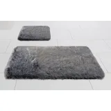 Kleine Wolke Fluffy 70 x 120 cm platinfarben