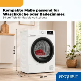 Exquisit TWP703-010D Wärmepumpentrockner (7 kg)
